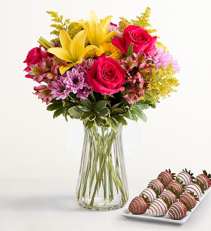 Fields of Europe® for Spring & Drizzled Strawberries