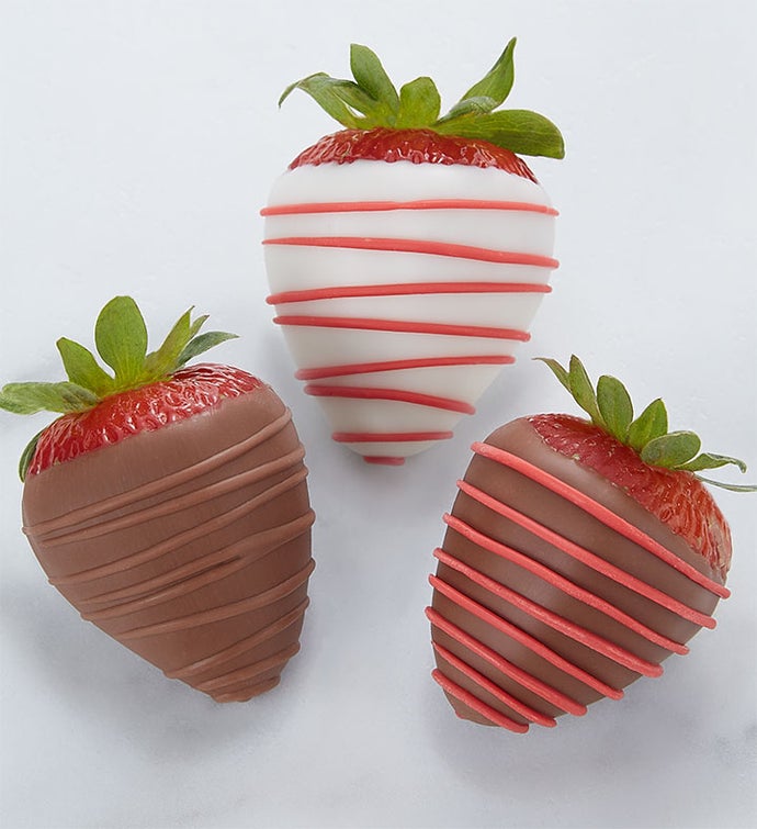 Love Blooms Bouquet with Love & Romance™ Dipped Strawberries