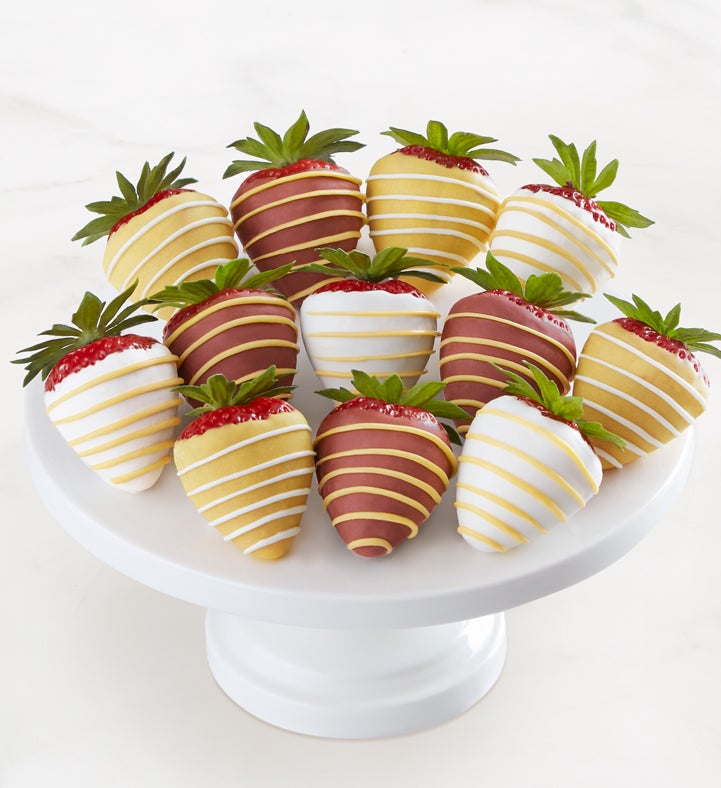 Sunny Day Drizzled Strawberries ™