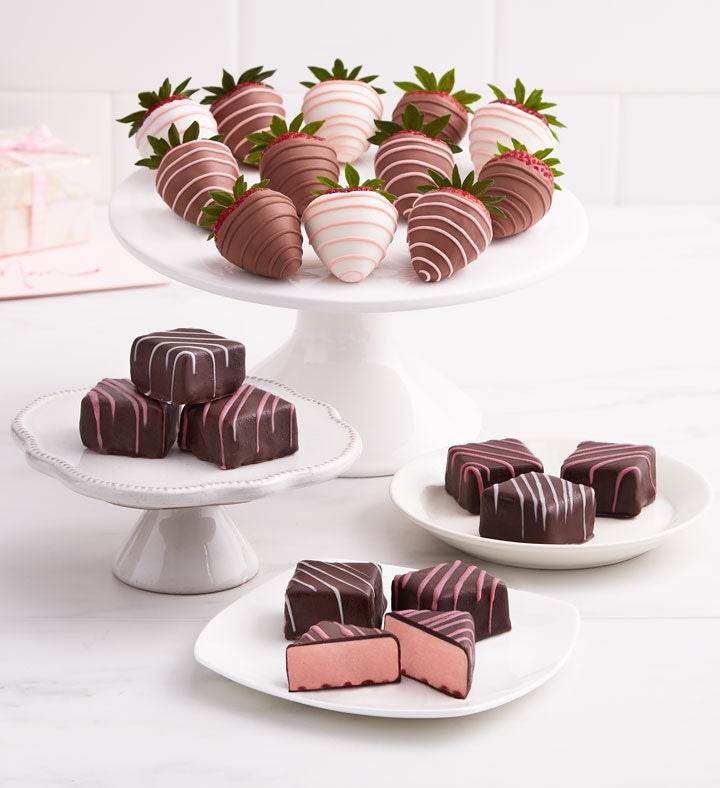 Strawberry Cheesecake Bites and  Mday Berries