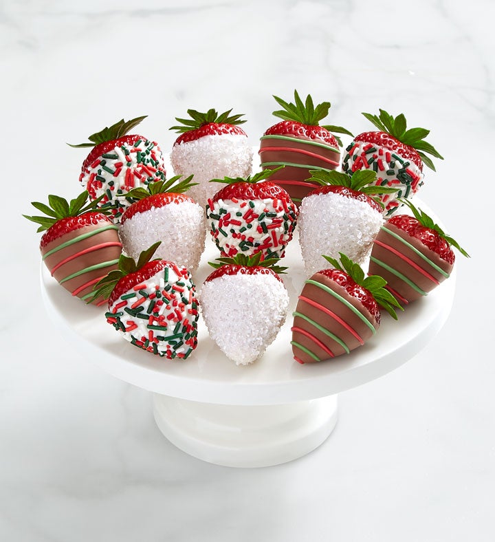 Gourmet Christmas Dipped Strawberries™