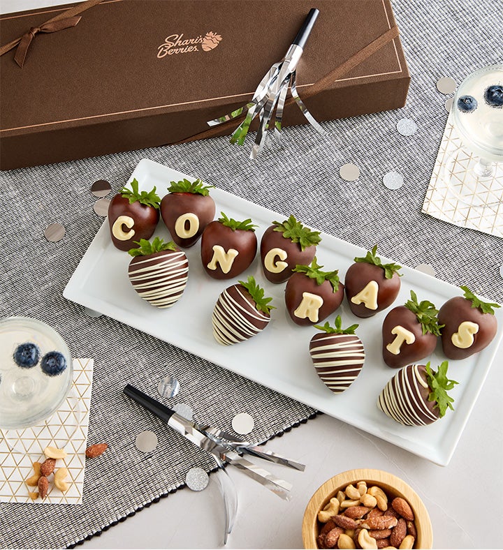 Congrats Artisan Belgian Chocolate Berries